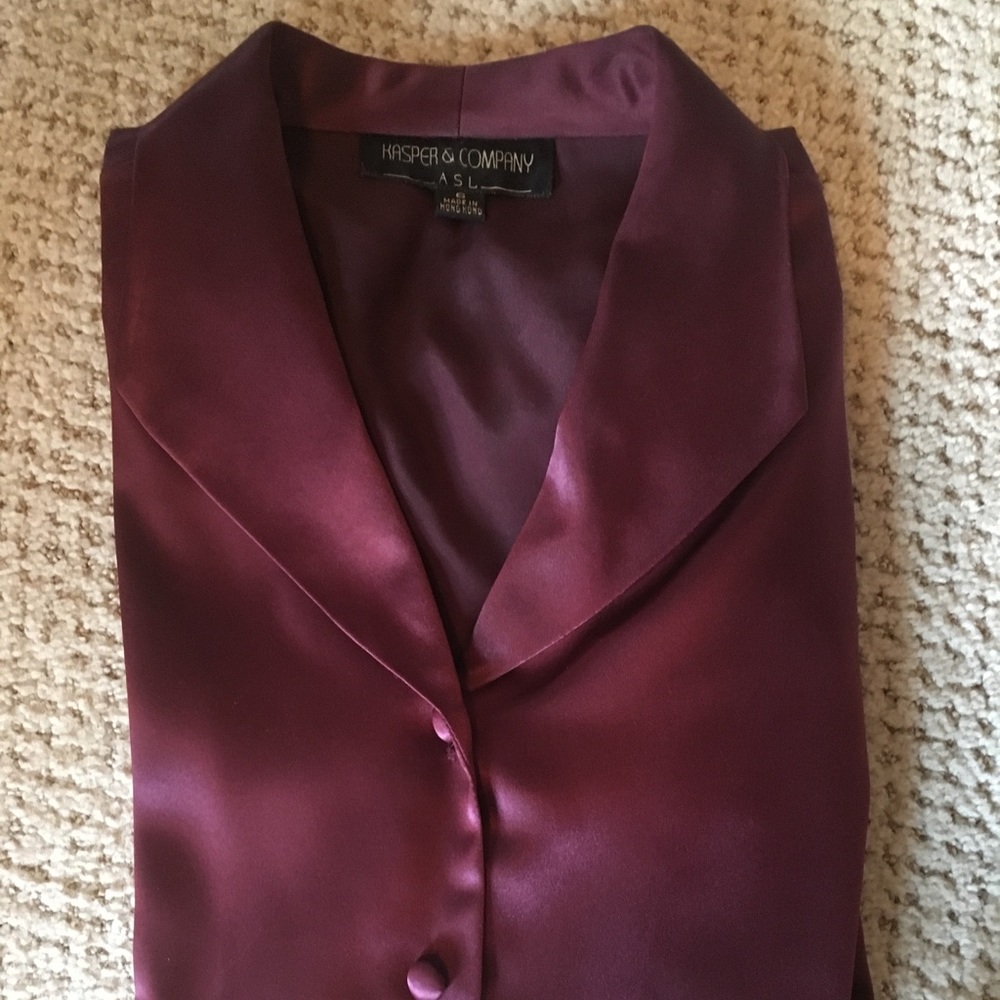 🎾Silky Blouse